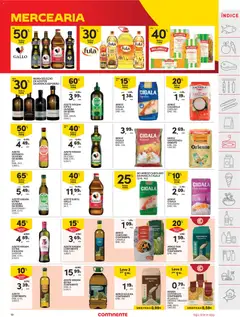 Pré-visualização Continente folheto válido de 07/07/2026 | Página: 21 | Produtos: Azeite, Milaneza, Arroz, Massa
