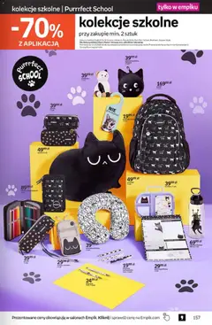 Pogląd oferty "Empik promocje" - ważna od 23.09.2026 | Strona: 157 | Produkty: Telefon, Poduszka, Długopisy