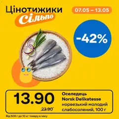 Сільпо акції дійснийкції з 07.05.2026
