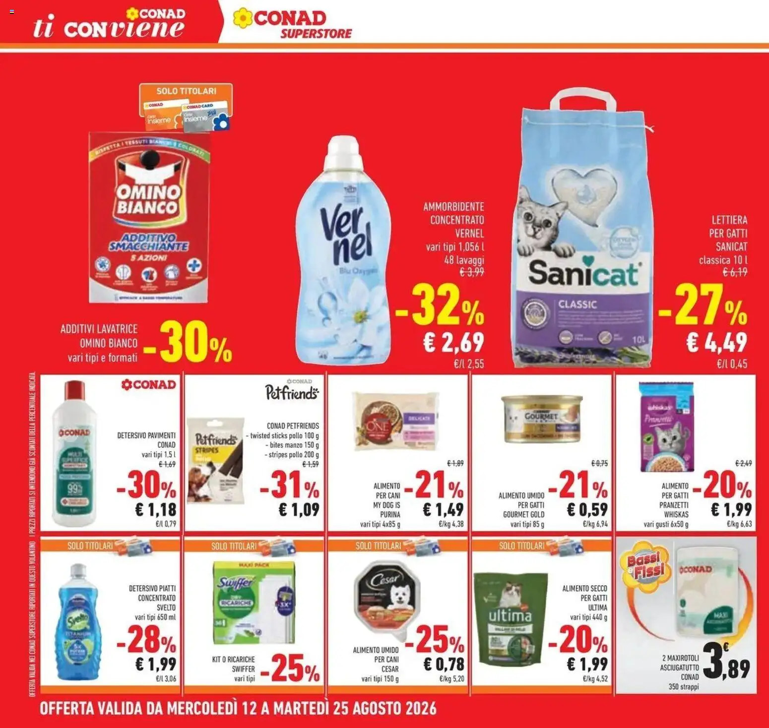 Volantino Conad dal 12/08/2026 > Anteprima | Pagina: 34