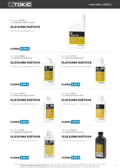 Katalog Klimatizacijske Opreme 2026 - Pregled kataloga iz trgovine Tokić, vrijedi od 18.03.2026 | Stranica: 13 | Proizvodi: Ulje, Klima