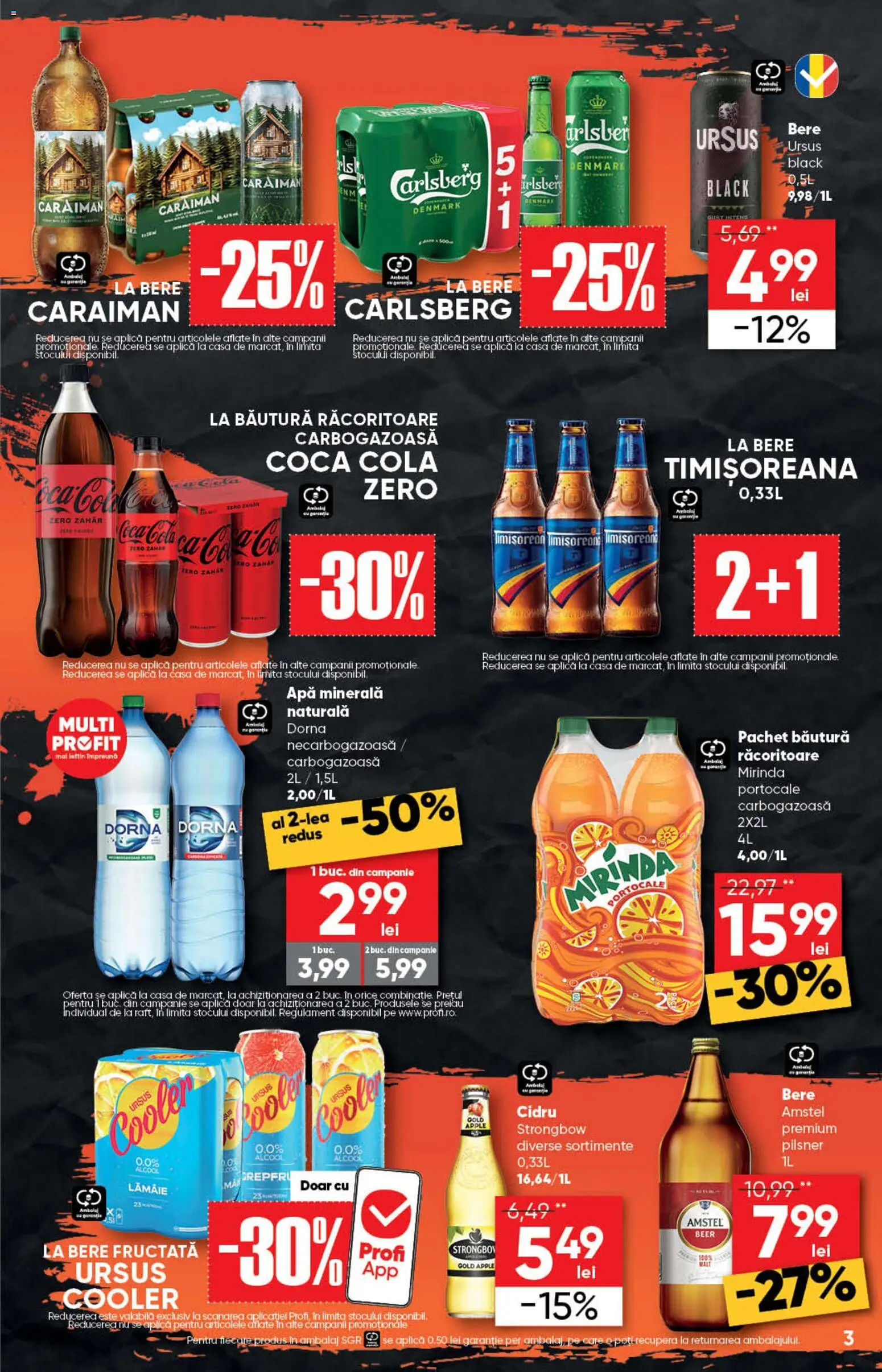 Noul catalog Profi – valabil de la 29.04.2026 | Pagină: 3 | Produse: Yazı tahtası kalemi, Amerikan servis, Bere, Zahăr