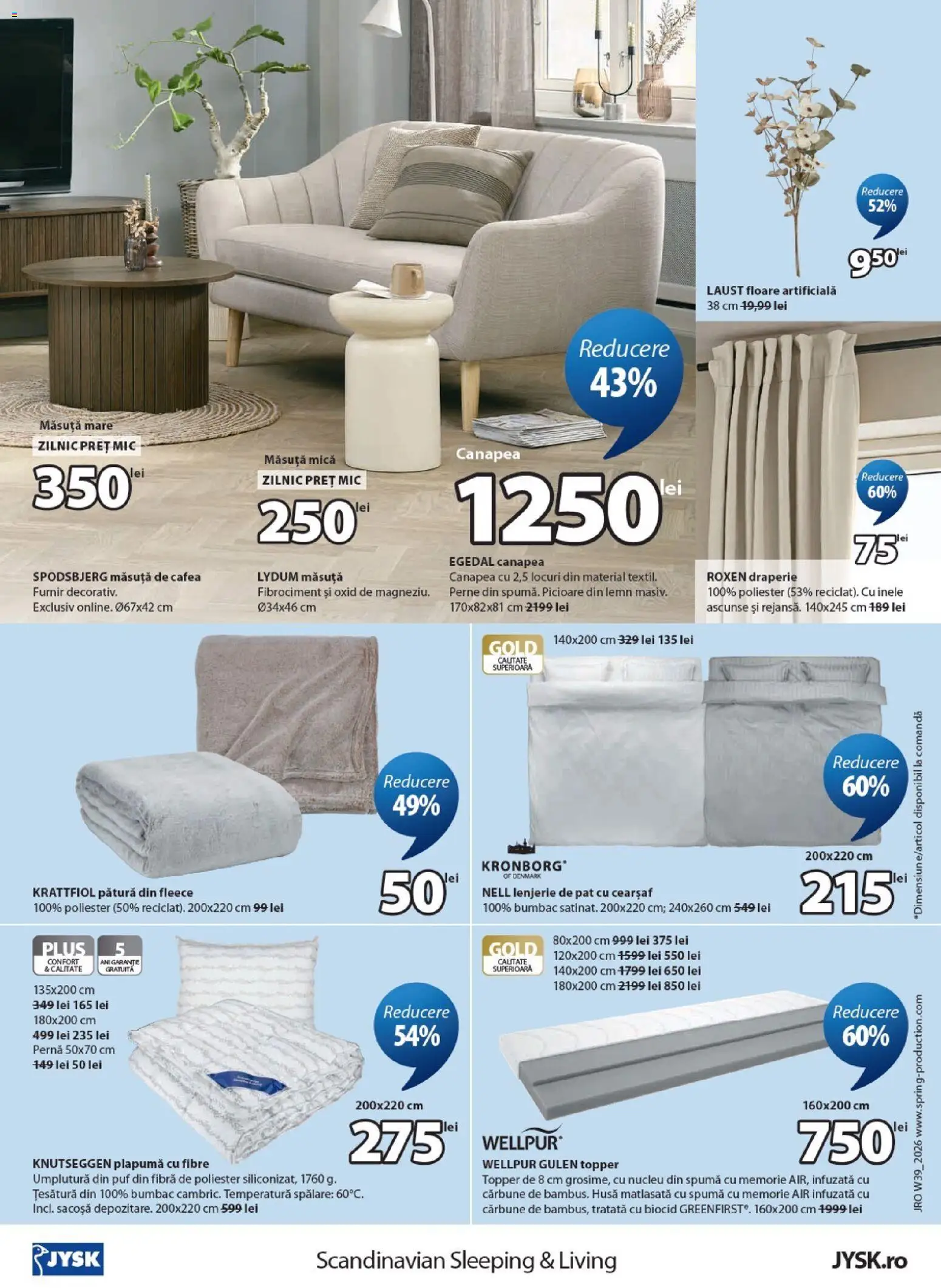 Noul catalog JYSK – valabil de la 24.09.2026 | Pagină: 24