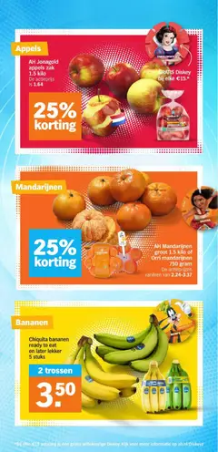 Chiquita bananen ready to eat en later lekker, Chiquita bananen ready to eat en later lekker 5 stuks. 2 trossen - Voorbeeld van een folder van Albert Heijn, geldig van 07-09-2026 | Pagina: 5