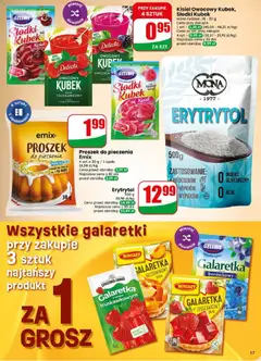 Pogląd oferty "Dino gazetka" - ważna od 06.05.2026 | Strona: 17 | Produkty: Maliny, Galaretki, Galaretka, Erytrytol