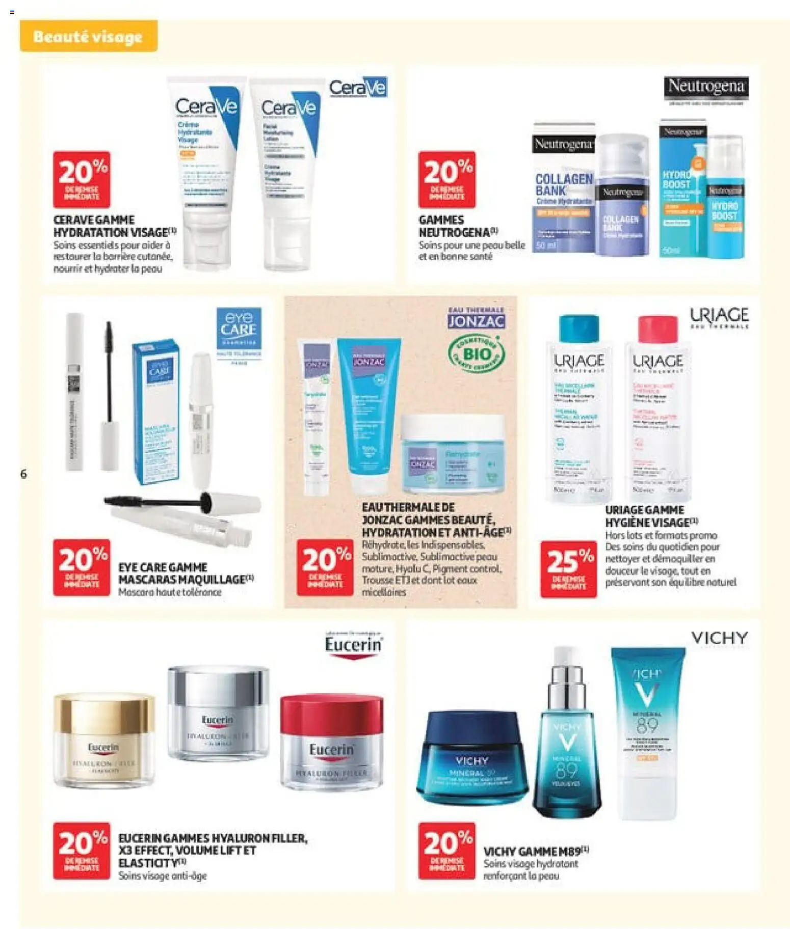 {H1} | Page: 6 | Produits: Eau thermale, Parfum, Eau micellaire, Thé