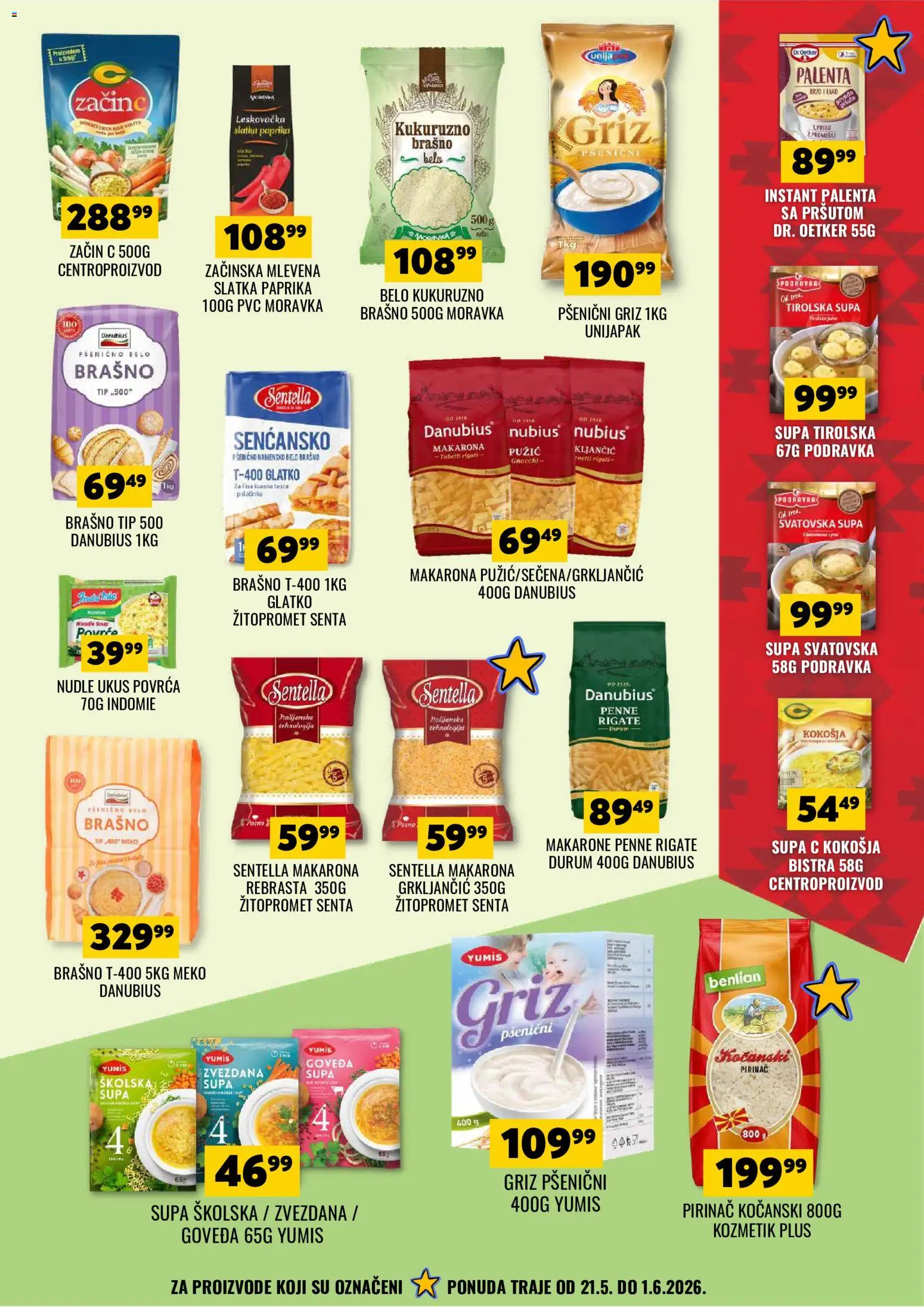 Tekijanka katalog - važi od 20.05.2026 | Strana: 7 | Proizvode: Paprika, Podravka, Palačinke, Pirinač