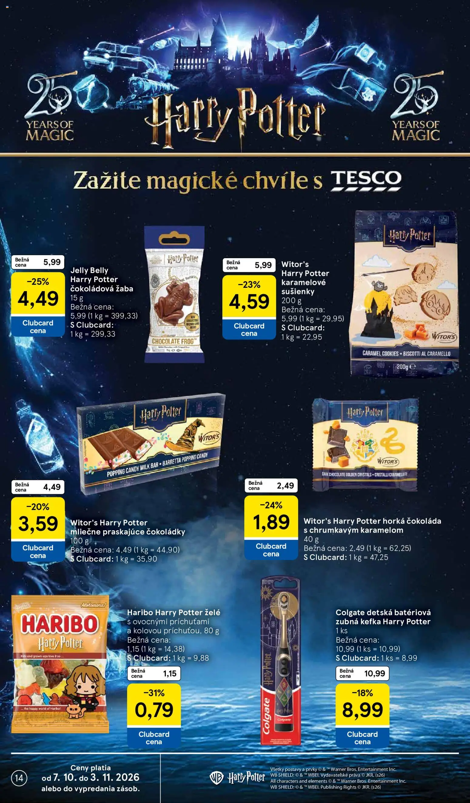 Nové Tesco akcie – leták je platný od 21.10.2026 | Strana: 14
