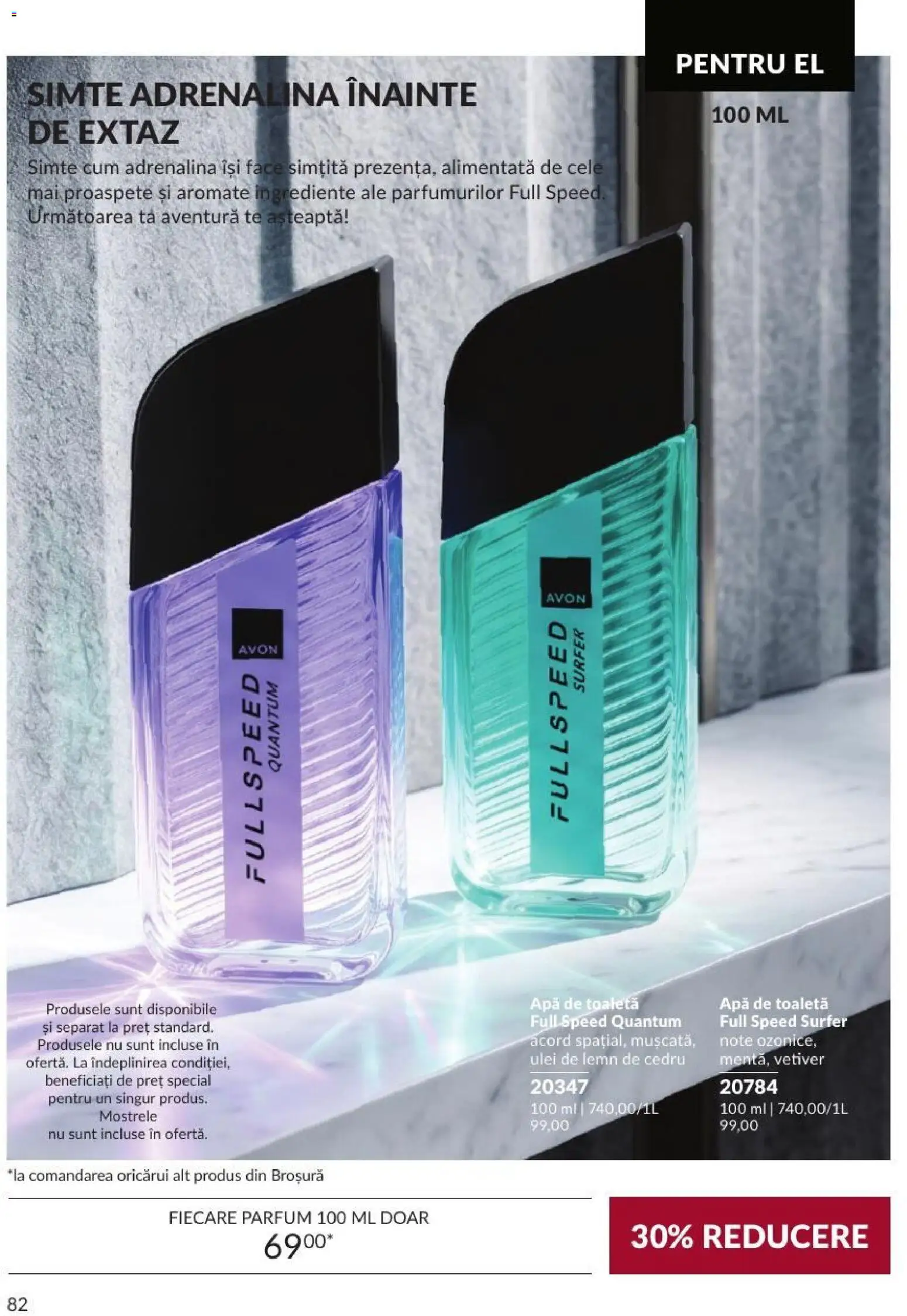 Noul catalog Avon – valabil de la 01.09.2026 | Pagină: 82 | Produse: Toaletă, Parfum, Ulei, Apă