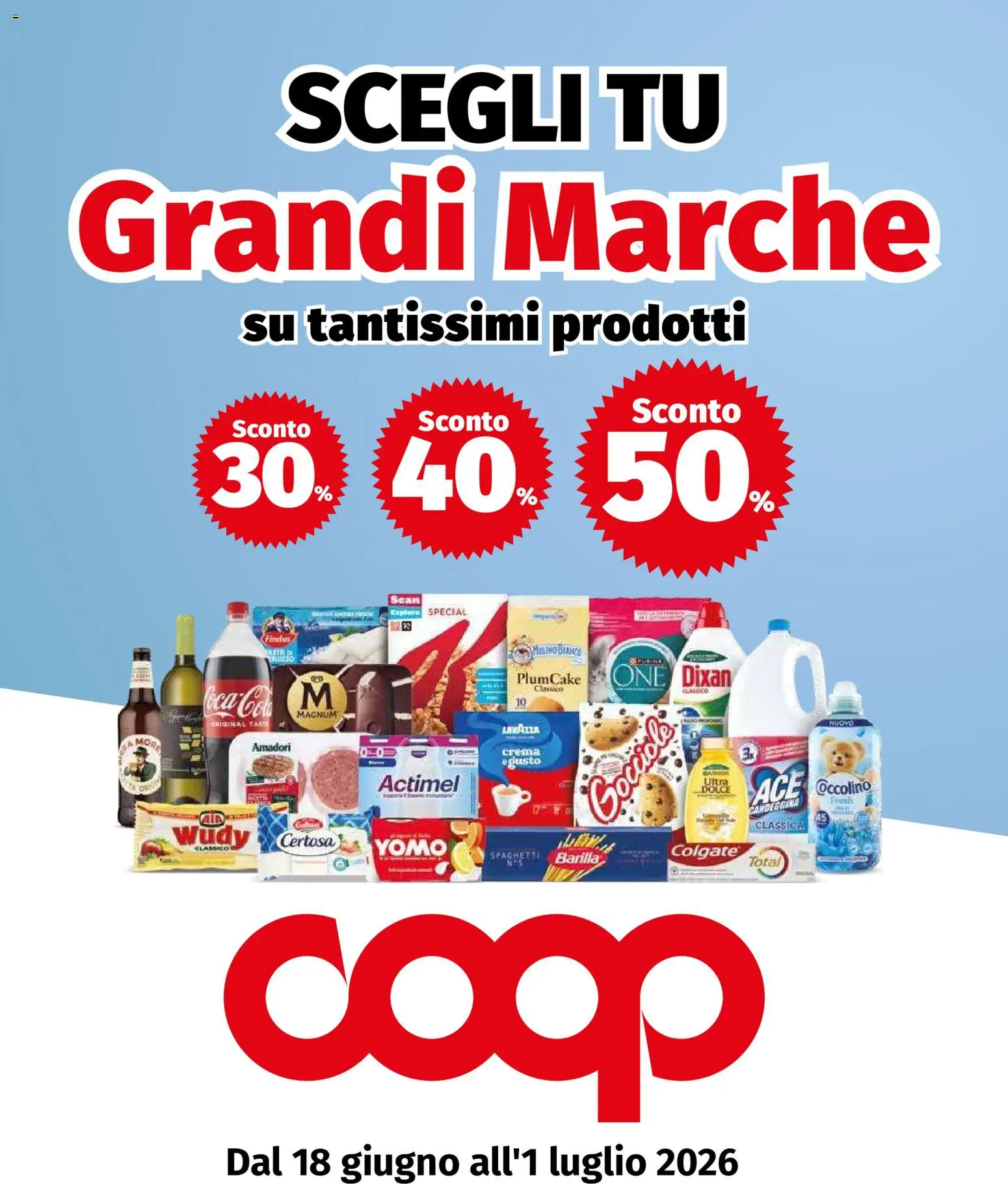 Volantino COOP del 18.06.2026 | Pagina: 1 | Prodotti: Crema, Plumcake