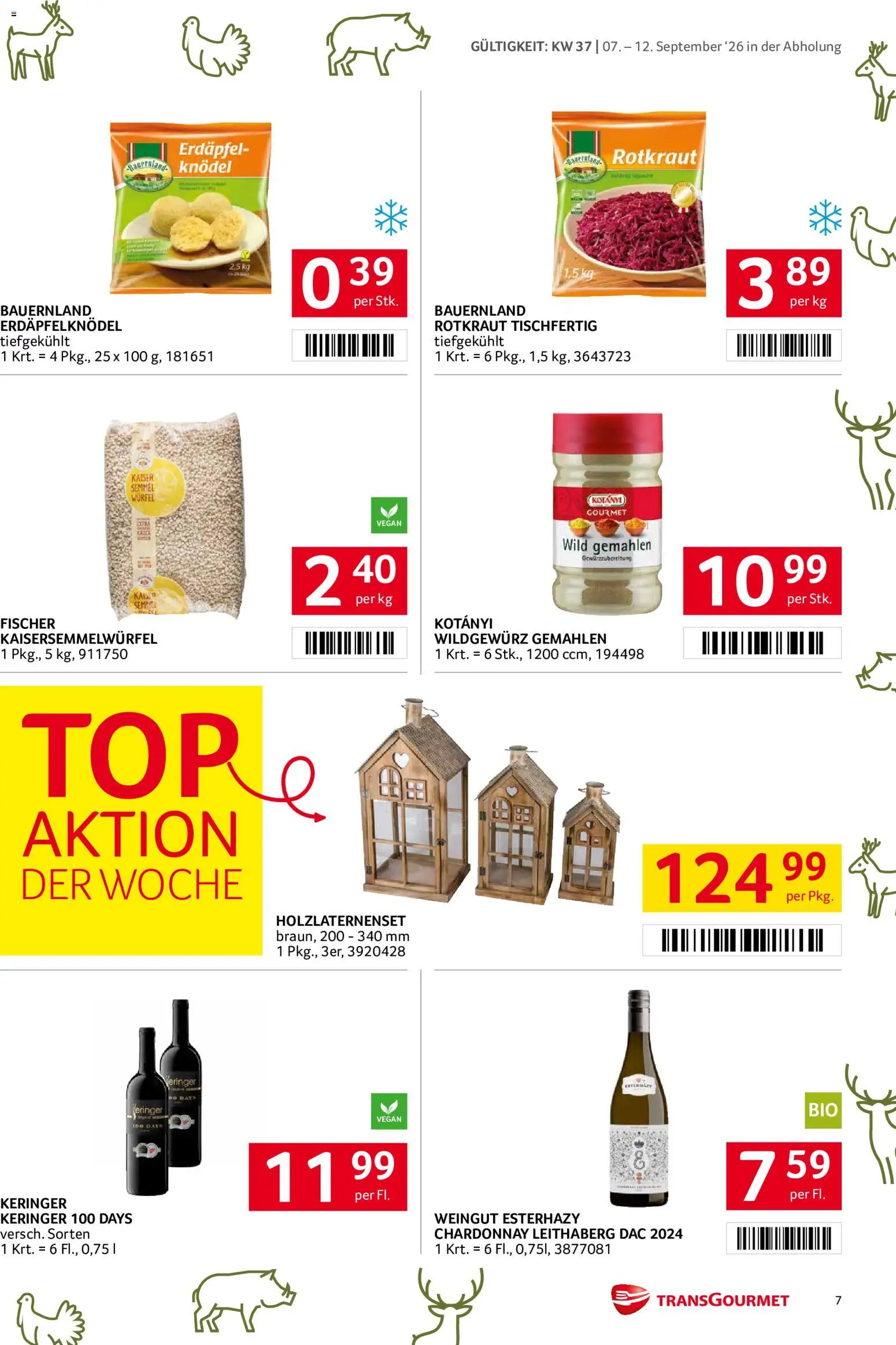 Transgourmet Flugblatt gültig ab 07.09.2026 | Seite: 7