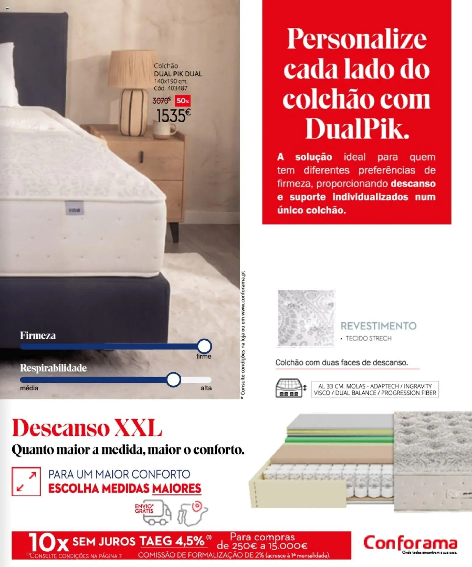 Conforama Camitis │ válido de 06/08/2026 | Página: 13 | Produtos: Colchão