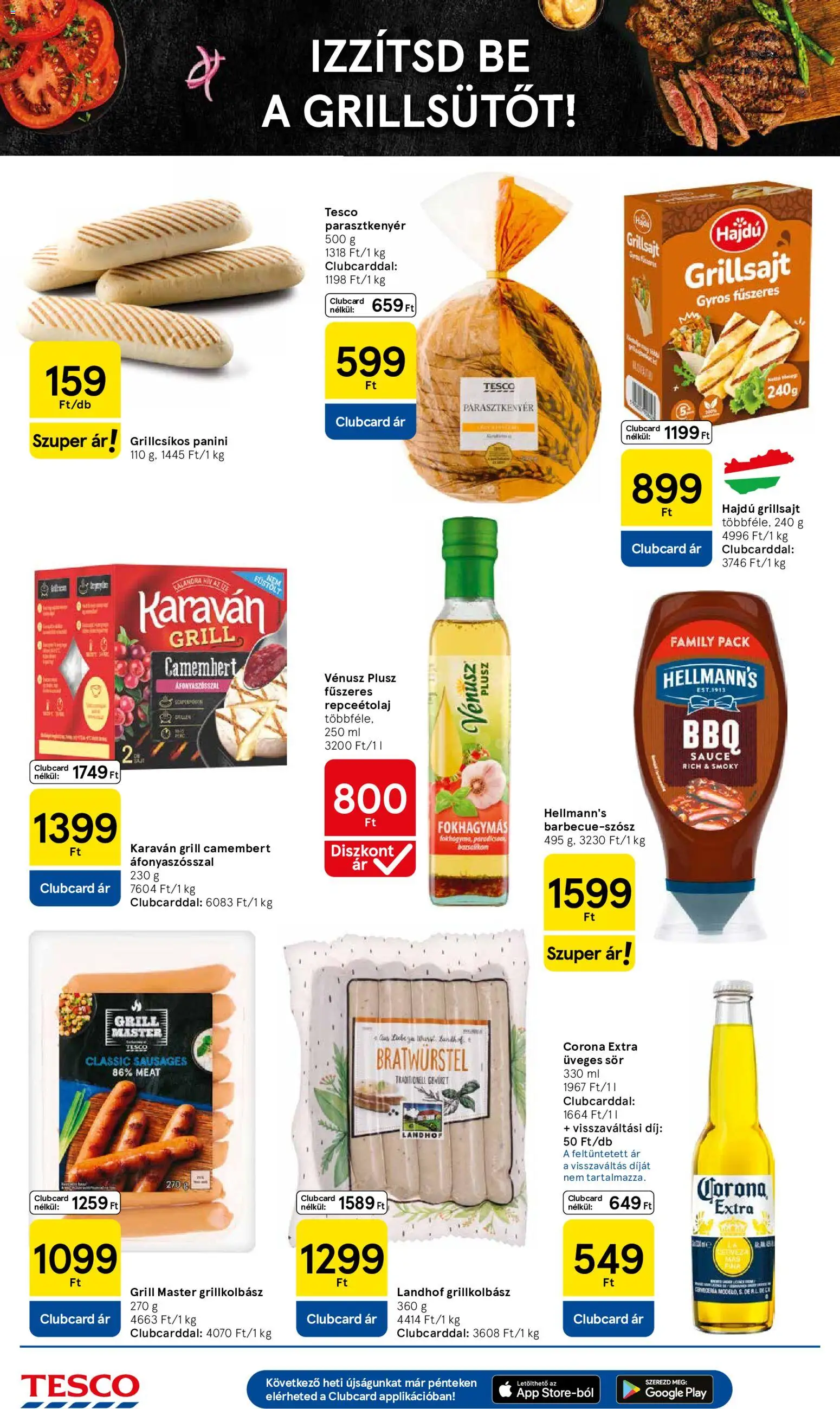 Tesco akciós ujság - amely érvényes a következő dátumtól: 2026.07.09. | Oldal: 8