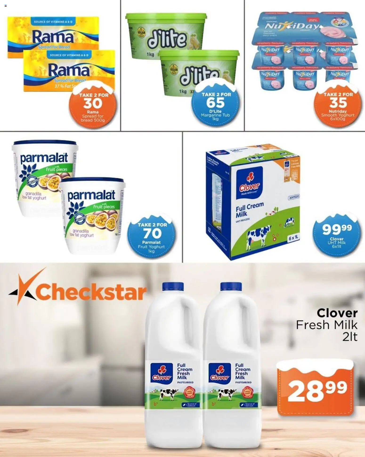 New Check Star catalogue – valid from 22/07/2026 | Page: 4 | Products: Vitamins, Milk, Cream, Fruit