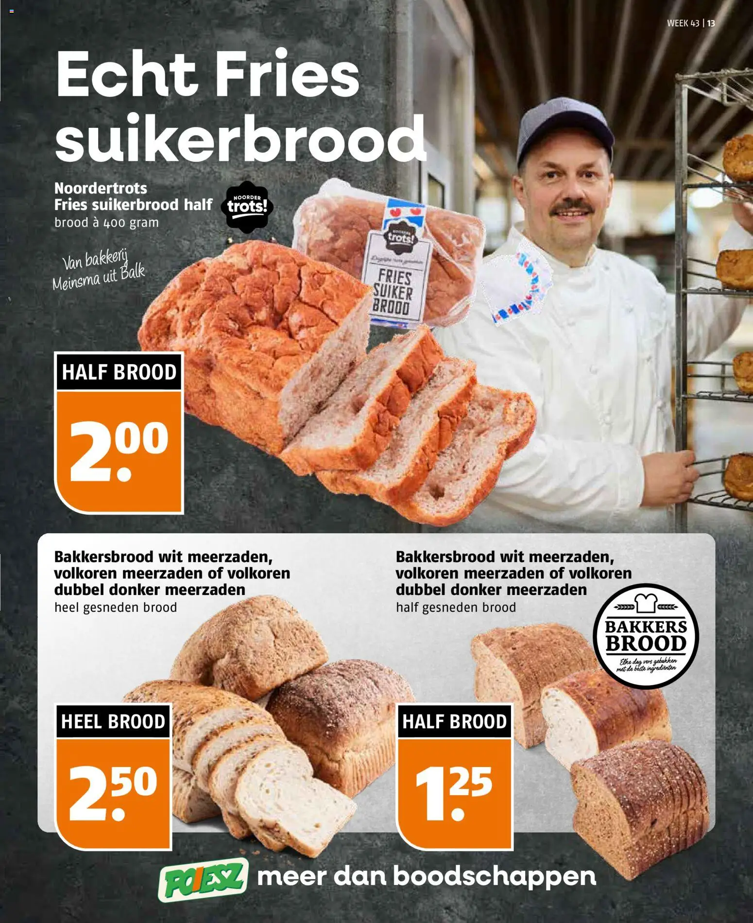 {H1} | Pagina: 13 | Producten: Brood, Suiker, Bakkerij, Ingrediënten
