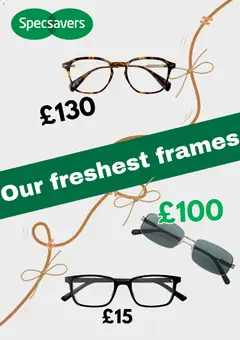 Preview of Specsavers  - Offers valid from 06/10/2026