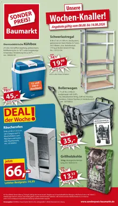 Sonderpreis Baumarkt Prospekt ab 08.08.2026 gültig