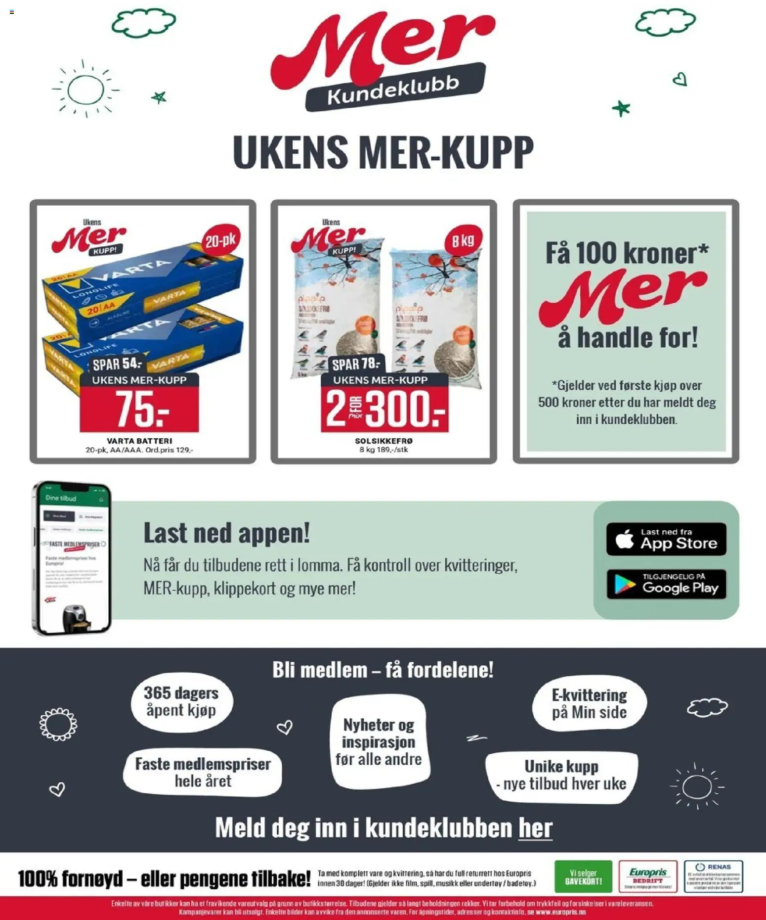{H1} | Side: 14 | Produkter: Undertøy, Ved, Solsikkefrø, Batteri