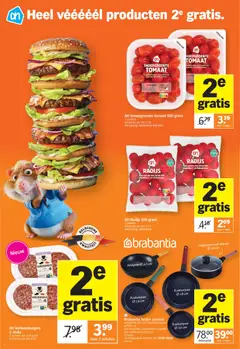 AH Snoepgroente tomaat 500 gram, 2 schalen. Oorsprong: Nederland, Marokko - Voorbeeld van een folder van Albert Heijn, geldig van 04.05.2026 | Pagina: 2