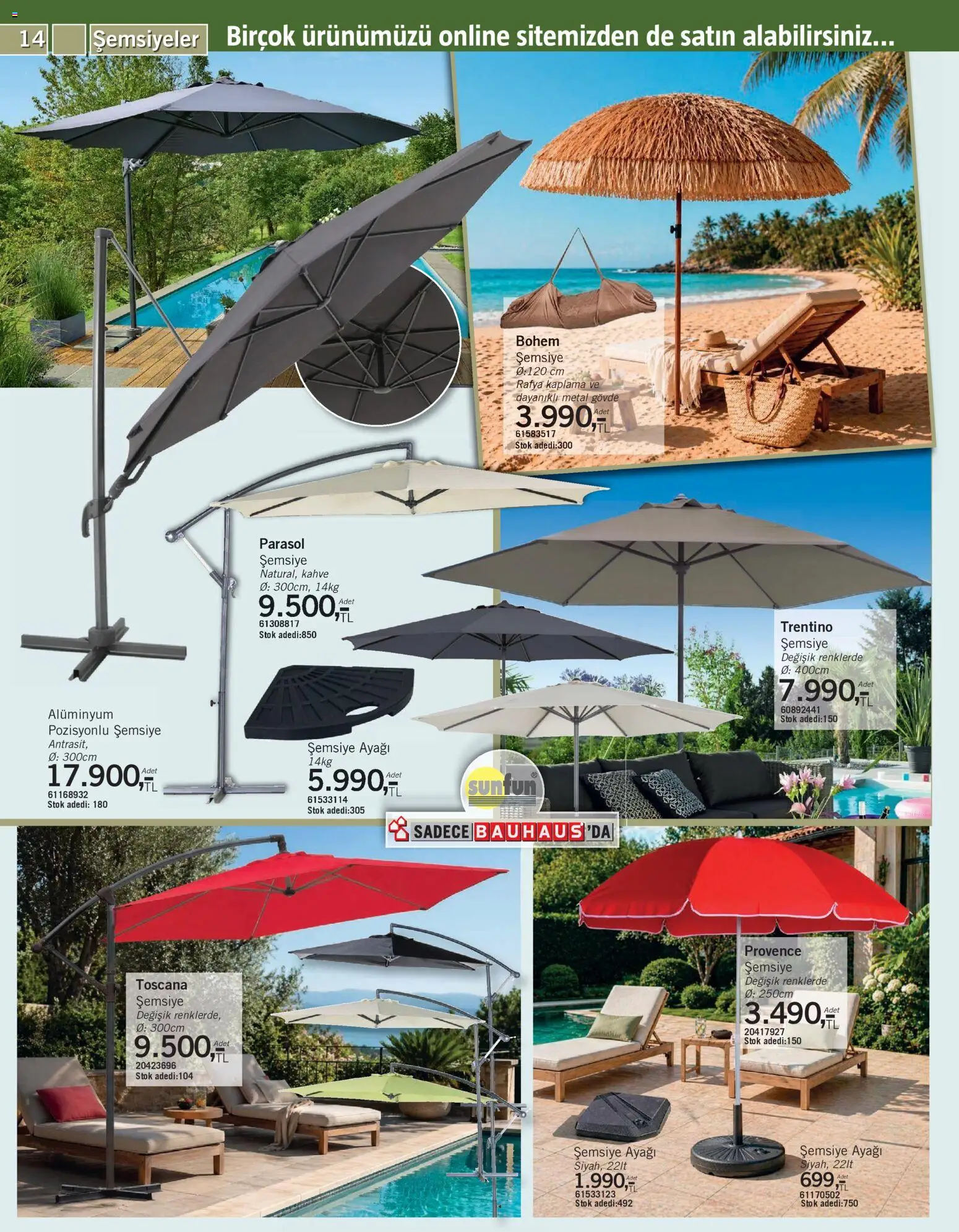 Bauhaus Katalog - 09.05.2026 tarihinden itibaren geçerlidir | Sayfa: 14