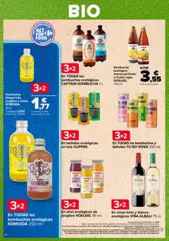 Vista previa En bebidas ecológicas en lata CUPPER., En bebidas ecológicas en lata CUPPER. válido desde el 26/06/2026 | Página: 20