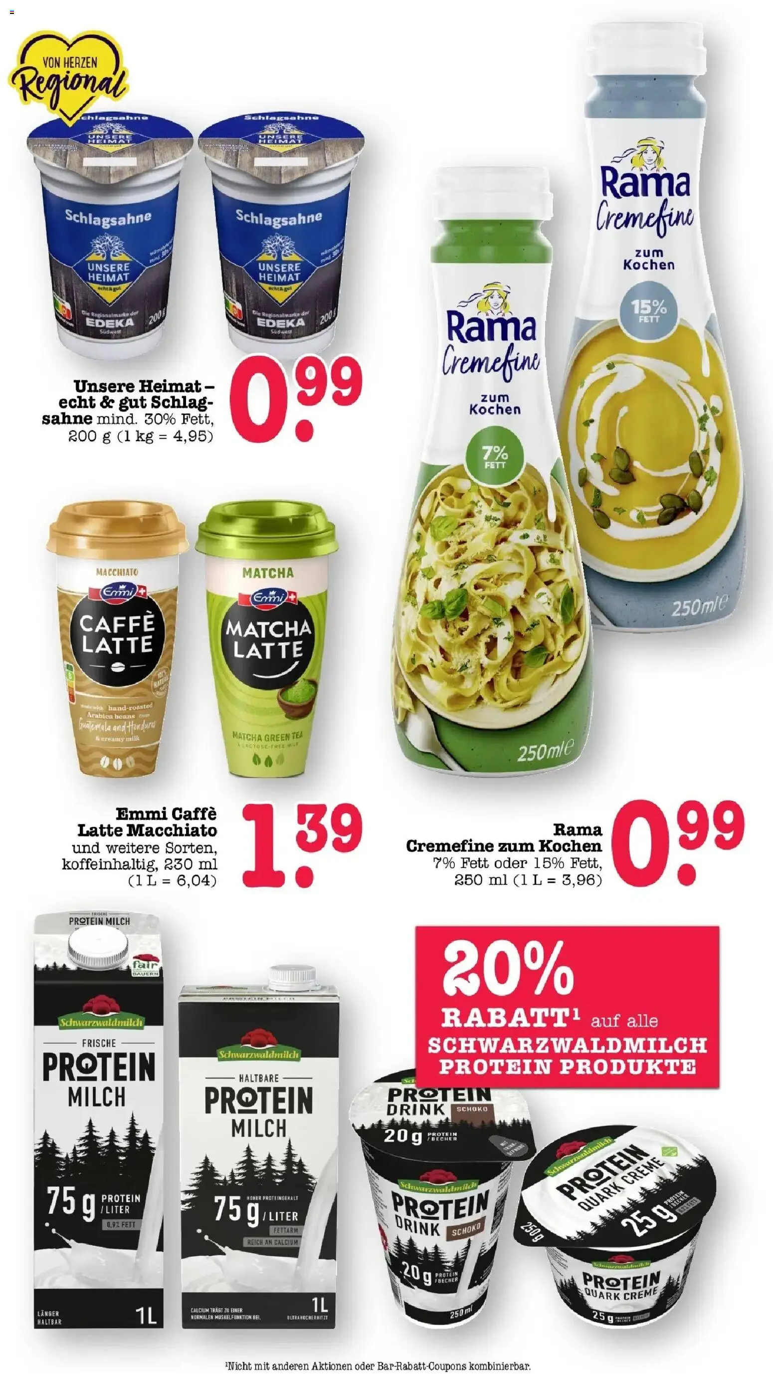 Edeka prospekt Offenbach	 – gültig ab 27.04.2026 | Seite: 45 | Produkte: Quark, Schlagsahne, Rama cremefine, Creme
