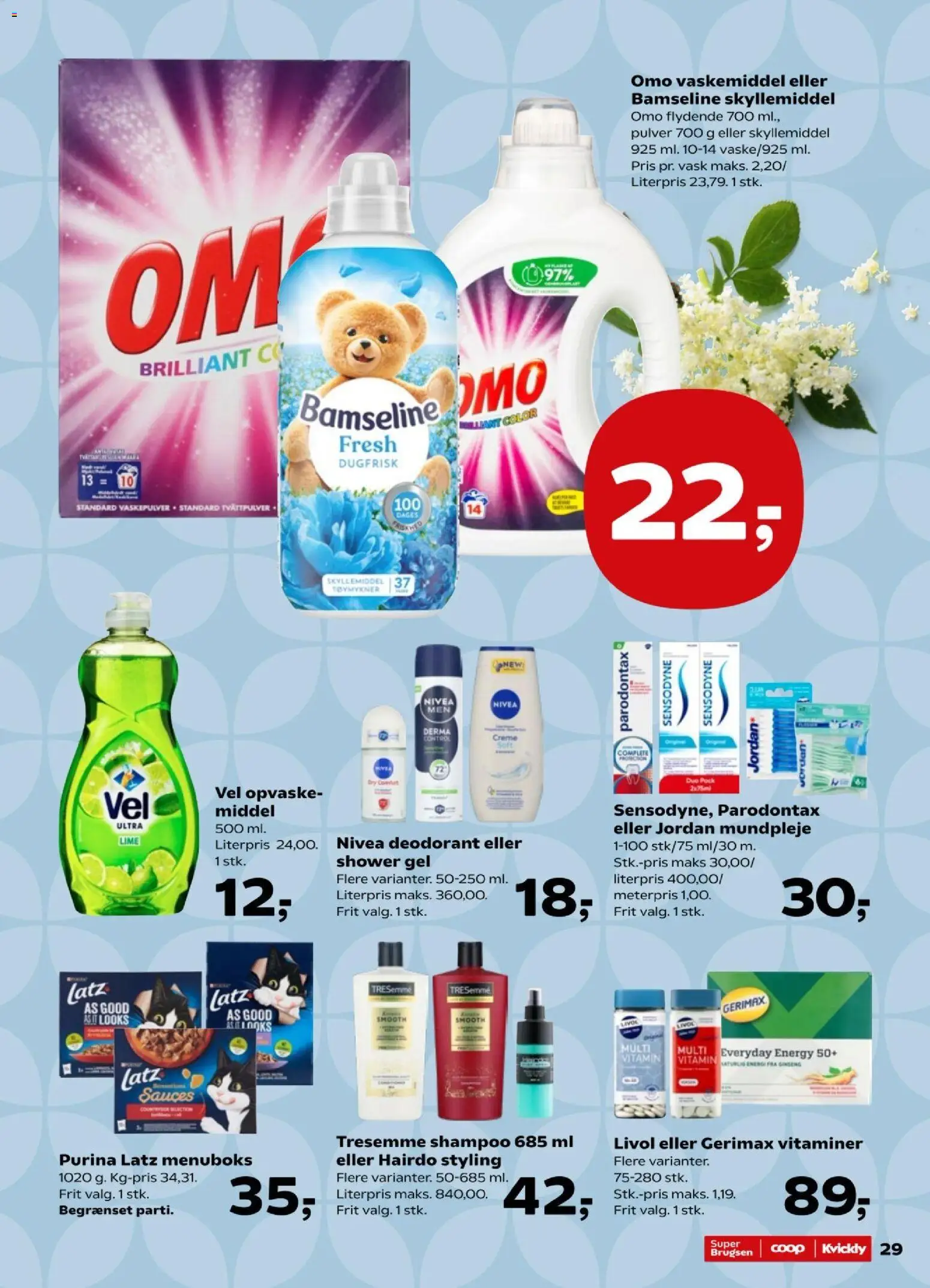 Super Brugsen tilbudsavis – gyldig fra 26/06/2026 | Side: 31 | Produkter: Shampoo, Creme, Deodorant, Skyllemiddel