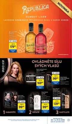 Náhled letáku Tesco leták - Hypermarket od 29.07.2026 | Strana: 29 | Produkty: Ovoce, Balzám na vlasy, Kondicionér, Maska