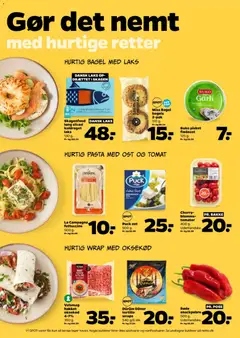 Netto - Tilbudsavis uge 37 gyldig fra 05/09/2026 | Side: 7 | Produkter: Ost, Pasta, Oksekød, Laks