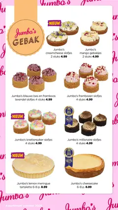 Jumbo folder - Gebaksfolder bekijken - Voorbeeld van een folder van Jumbo, geldig van 21-04-2026 | Pagina: 7 | Producten: Gebak, Mango, Frambozen