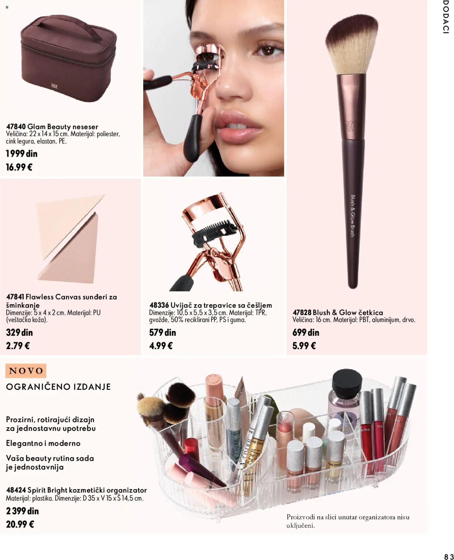 Oriflame katalog - važi od 18.11.2026 | Strana: 83 | Proizvode: Sunđeri