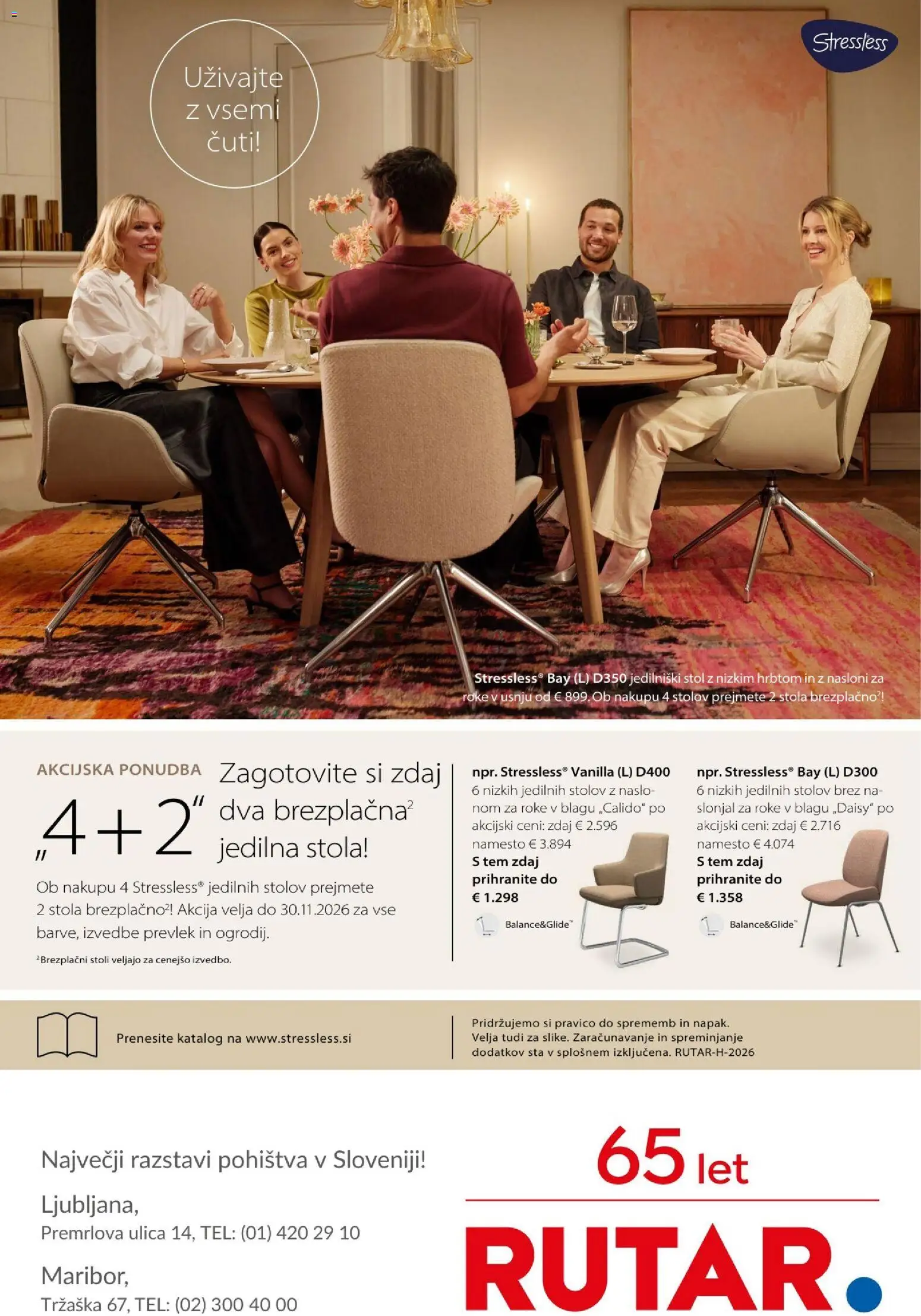 Novi Rutar katalog ponudbe – veljaven od 16.10.2026 | Stran: 10 | Izdelki: Stol