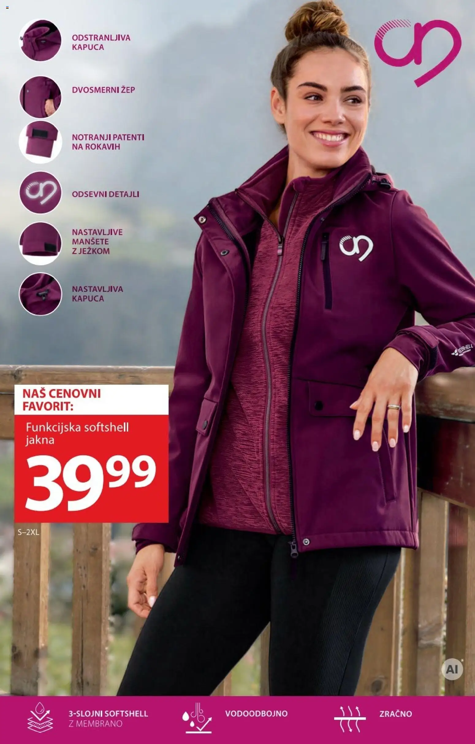 Novi NKD katalog ponudbe – veljaven od 10.09.2026 | Stran: 8 | Izdelki: Jakna