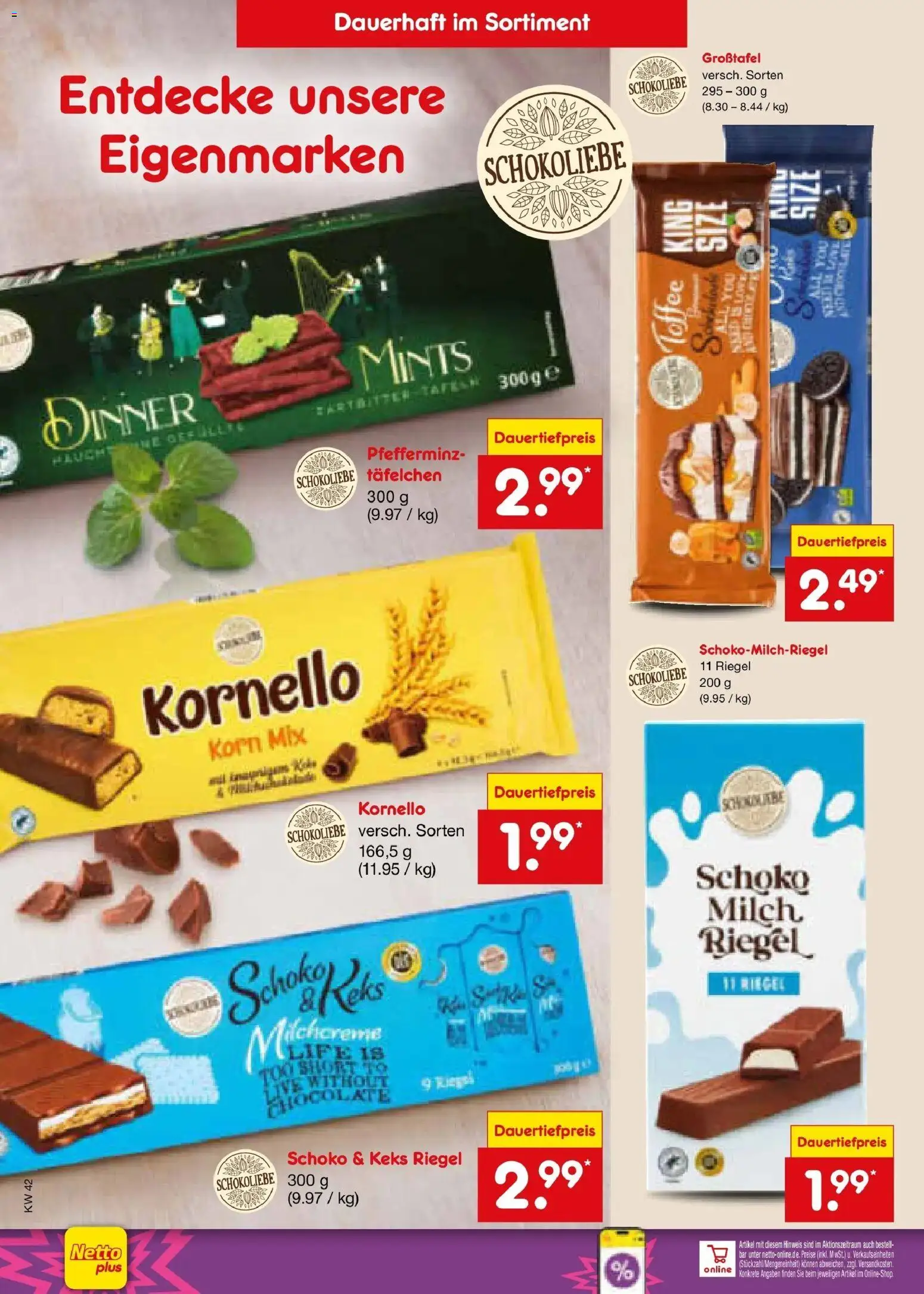 Netto Marken-Discount Prospekt Baesweiler (ab 12.10.2026) » Angebote | Seite: 34 | Produkte: Milch