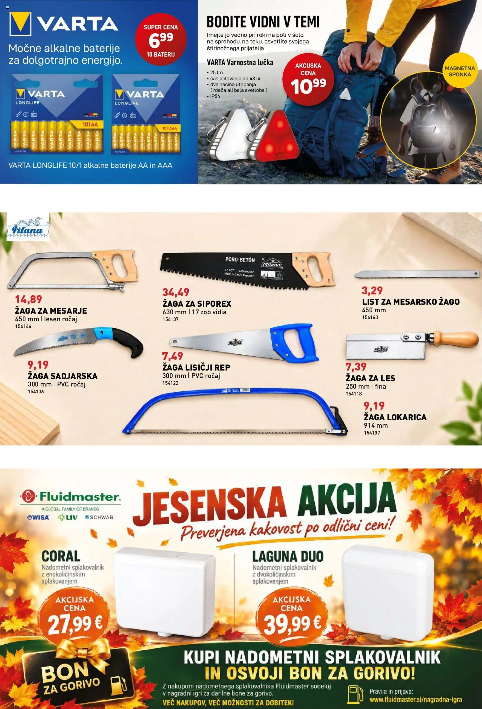 Novi Inpos katalog ponudbe – veljaven od 08.10.2026 | Stran: 25 | Izdelki: Baterije