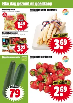 Dirk folder - Voorbeeld van een folder van Dirk, geldig van 03.05.2026 | Pagina: 2 | Producten: Aardbeien, Zak, Asperges, Courgette