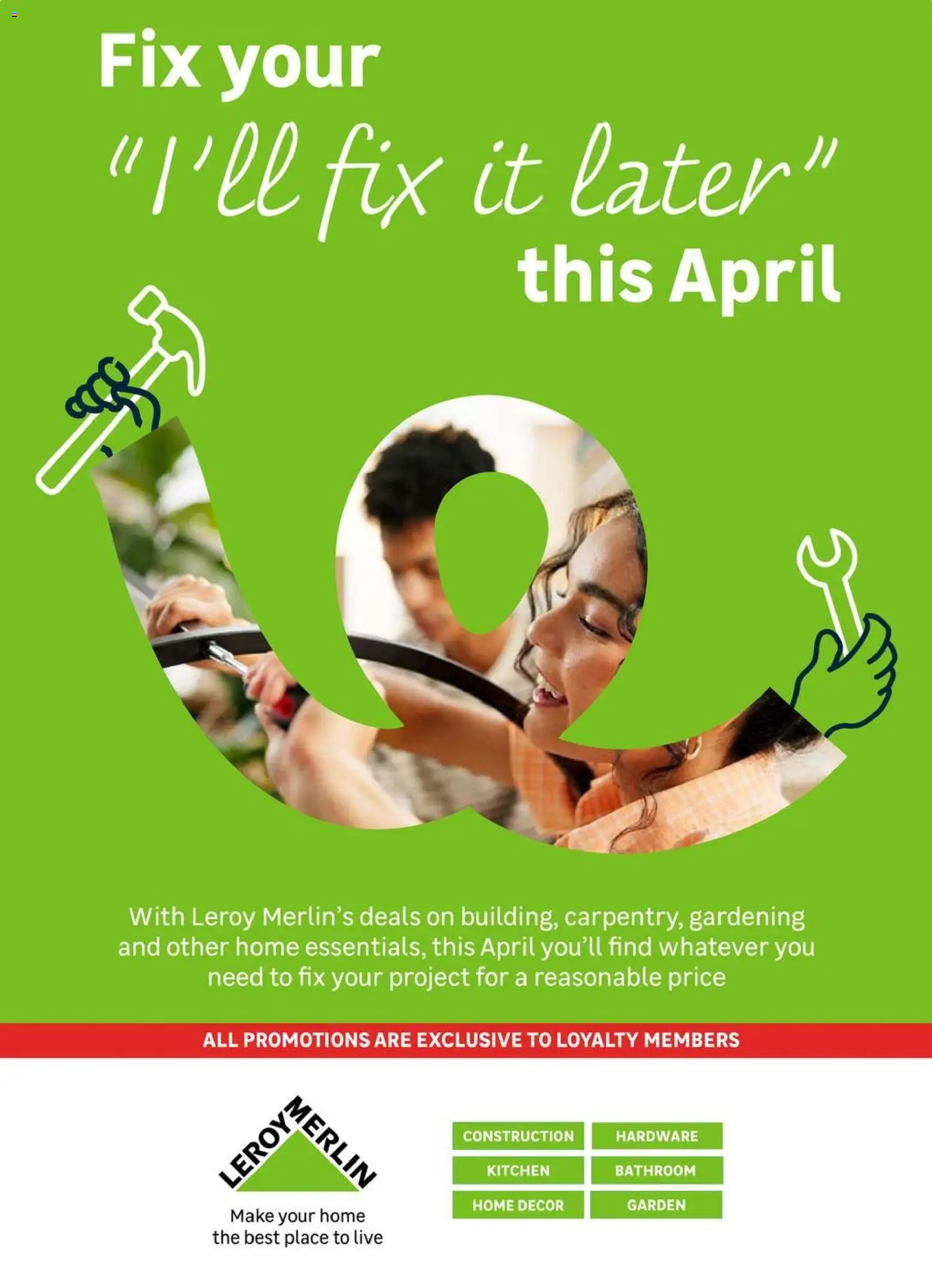 New Leroy Merlin catalogue – valid from 03.04.2026 | Page: 1