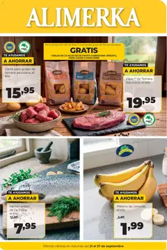 Vista previa Alimerka folleto válido desde el 21/09/2026