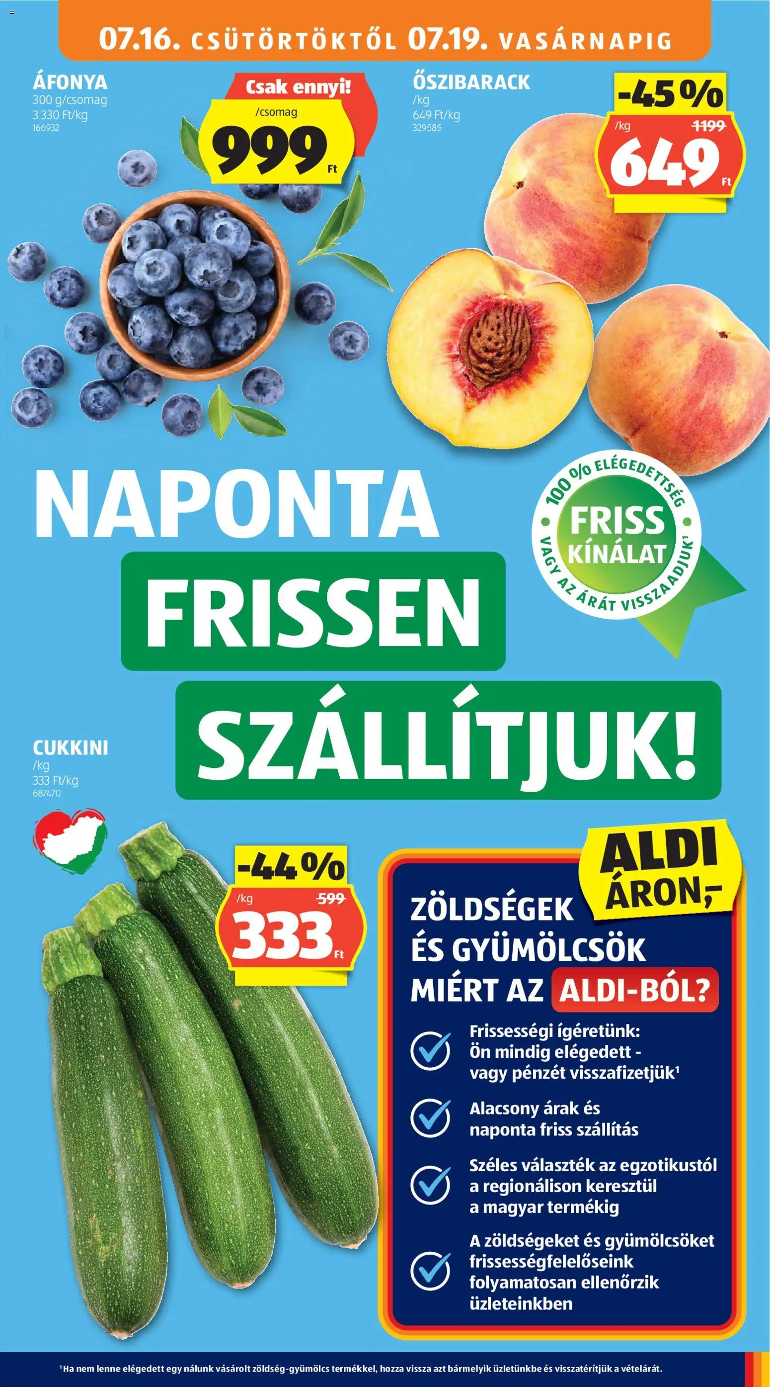 Aldi akciós ujság - amely érvényes a következő dátumtól: 2026.07.16. | Oldal: 9