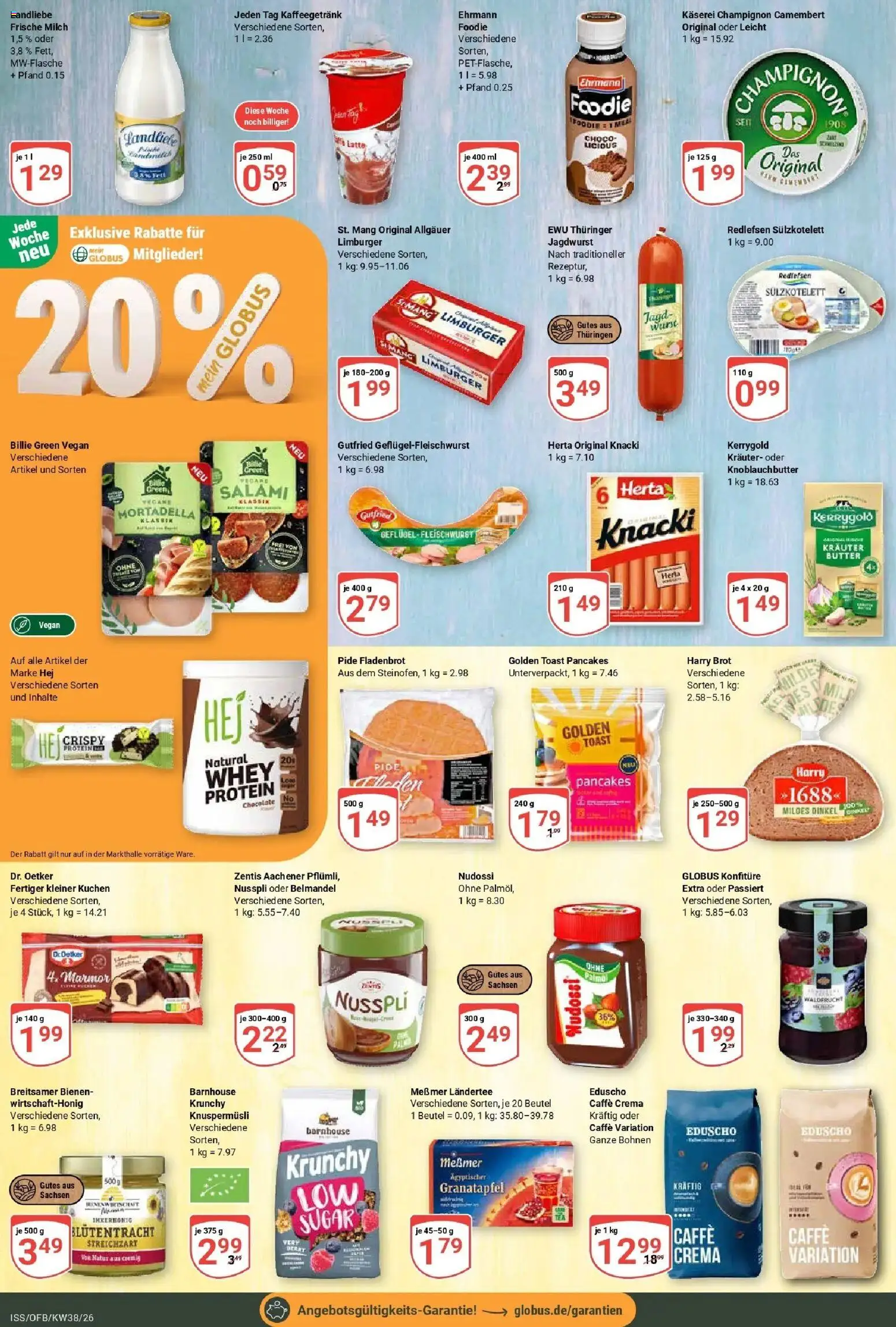 Globus Prospekt Isserstedt (ab 14.09.2026) » Angebote online | Seite: 12 | Produkte: Granatapfel, Toast, Messmer, Kuchen