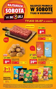 Pogląd oferty "Biedronka gazetka - Najtańsza sobota" - ważna od 25.07.2026