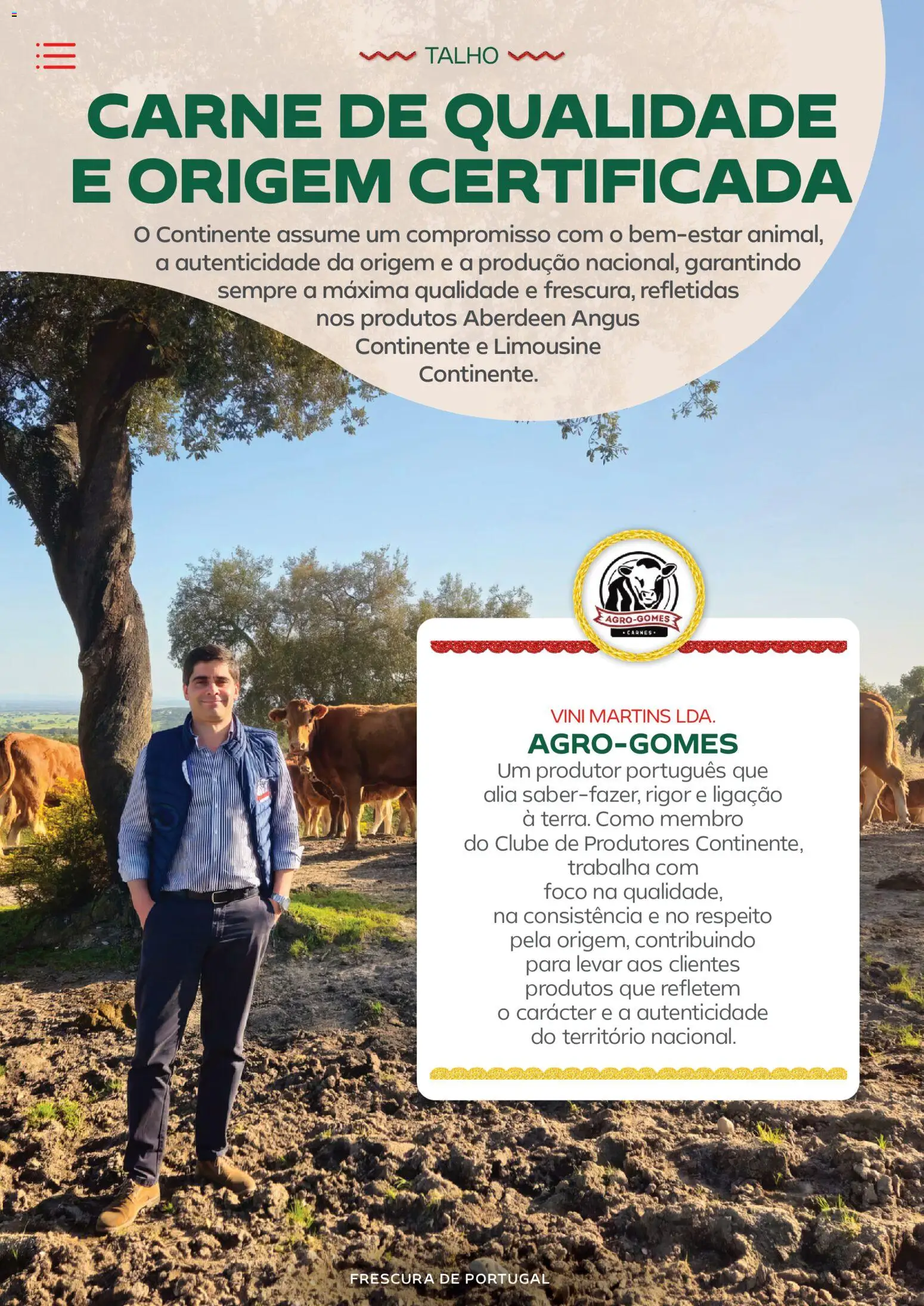 Continente - Frescura de Portugal Direto da origem │ válido de 05.05.2026 | Página: 14 | Produtos: Carne