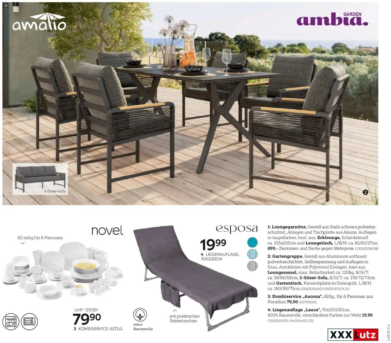 XXXLutz Gartenkatalog gültig ab 30.03.2026 | Seite: 29 | Produkte: Decke