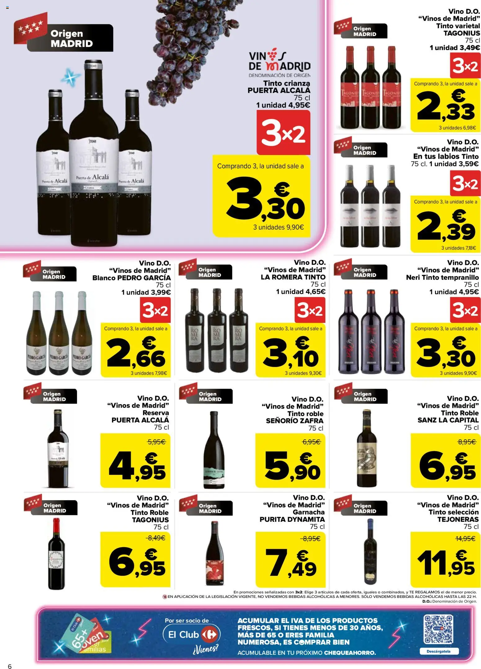 Carrefour folleto │ válido desde el 03/07/2026 | Página: 6 | Productos: Vino, Té