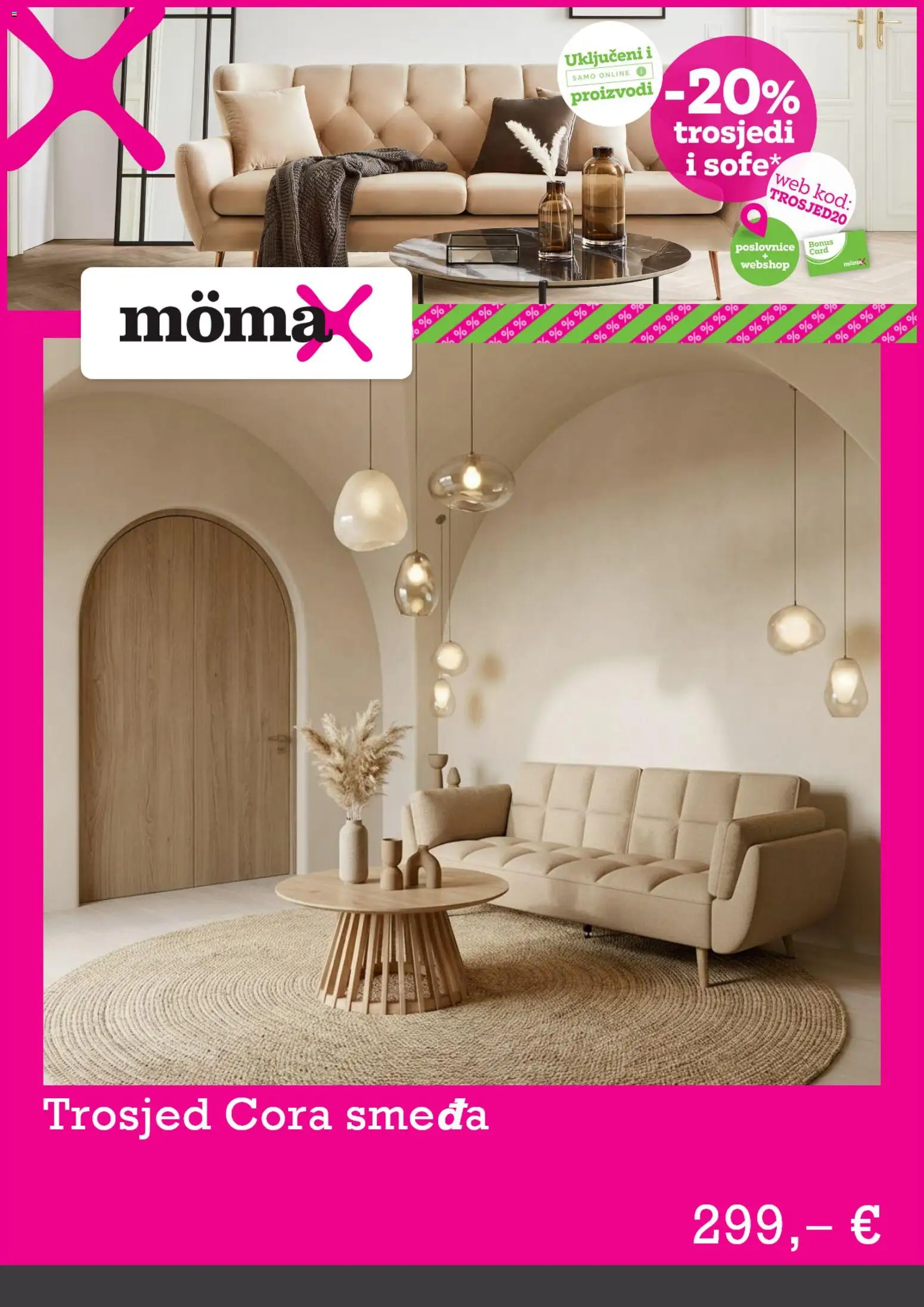 Mömax katalog | vrijedi od 12.05.2026 | Stranica: 3 | Proizvodi: Trosjed