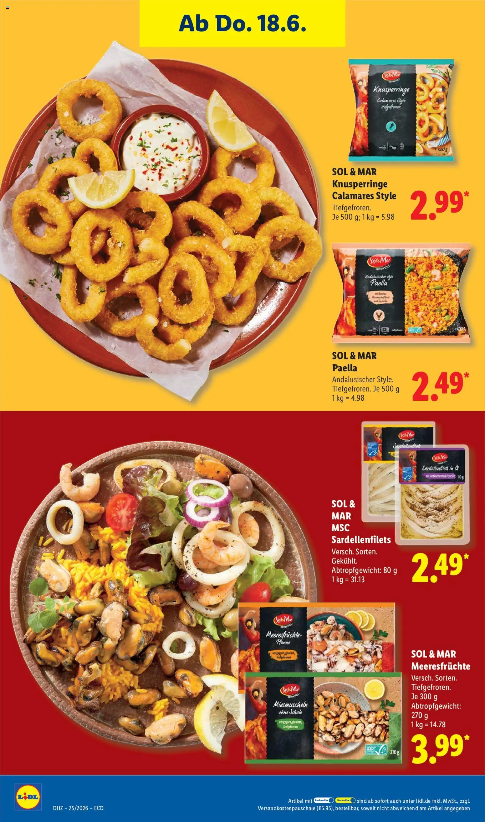 Lidl Německo leták od 15.06.2026 | Strana: 56 | Produkty: Paella