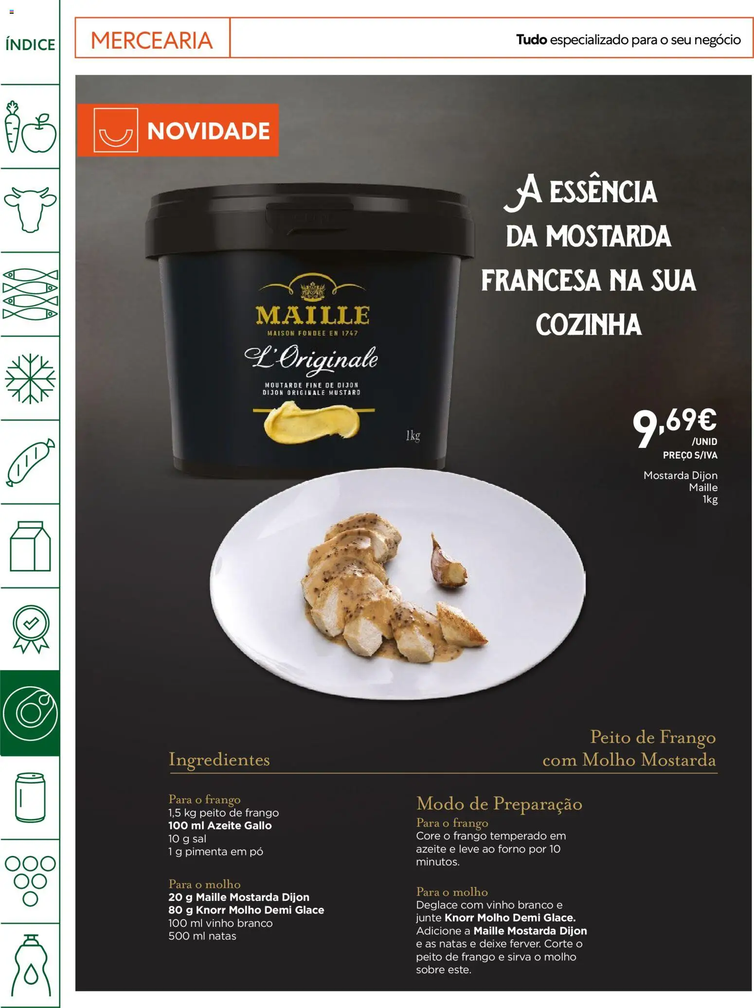 Recheio Horeca │ válido de 12.05.2026 | Página: 24 | Produtos: Frango, Pó, Sal, Natas