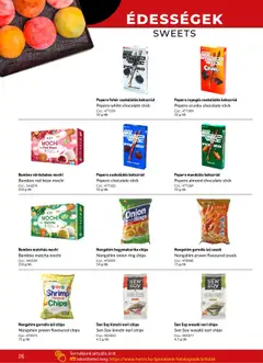 Sen Soy wasabi nori chips, Sen Soy wasabi nori chips, 4,5 g/db - amely érvényes a következő dátumtól: 2025.05.02. | Oldal: 26