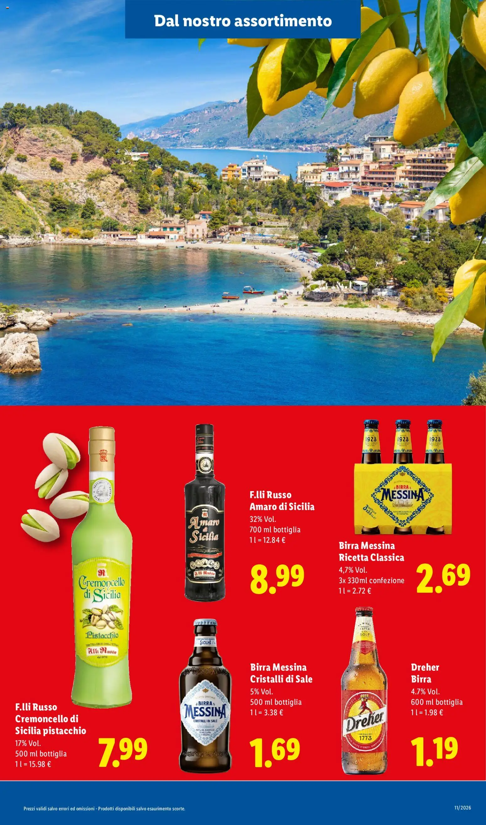 Volantino Lidl del 28.05.2026 | Pagina: 13 | Prodotti: Birra, Sale, Birra messina, Amaro