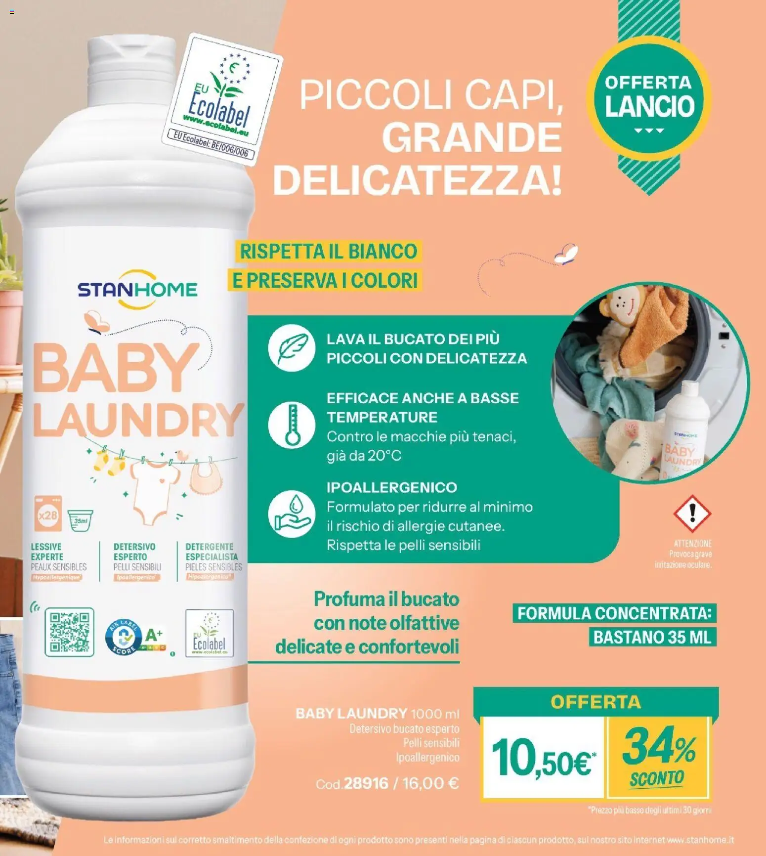 Volantino Stanhome del 08/09/2026 | Pagina: 6 | Prodotti: Detergente, Basso